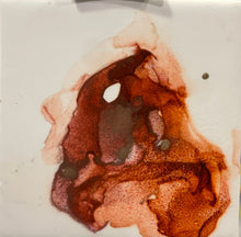 Load image into Gallery viewer, Alcohol Ink on Tile #6 and #7
