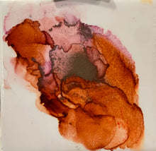 Load image into Gallery viewer, Alcohol Ink on Tile #6 and #7
