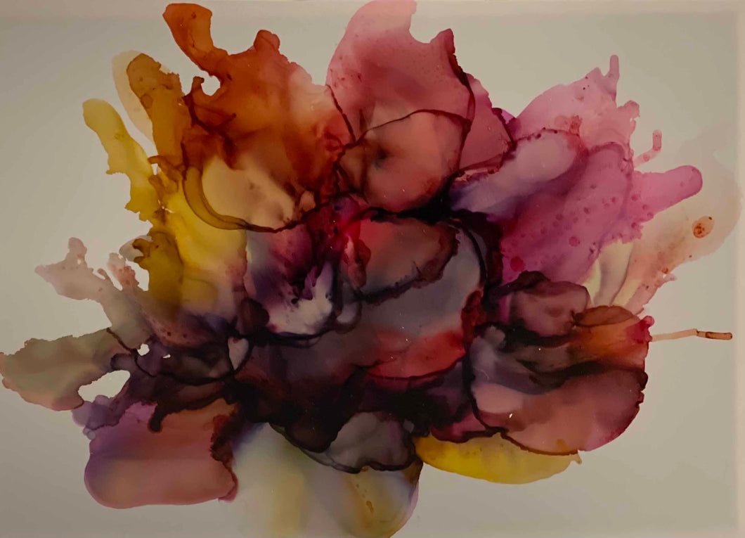 Fleur Rose Small Print